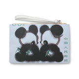 Panda Bear Asia Clutch Bag