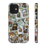 Mushroom Stamps Tough Phone Case