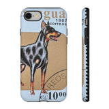 Doberman Dog Tough Phone Case