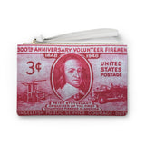 Fire Fighter Stamp Clutch Bag