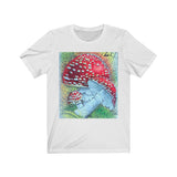 Mushroom Red Stamp T-shirt