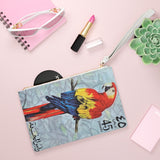 Parrot Clutch Bag