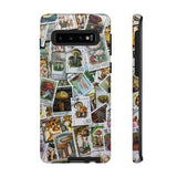 Mushroom Stamps Tough Phone Case