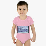 Wisconsin Stamp Baby Onesie