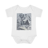 Artist Stamp Baby Onesie