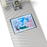 Cherry Blossoms Stamp Sticker