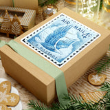 Blue Eagle Stamp Sticker