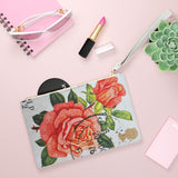 Roses 1976 Stamp Clutch Bag