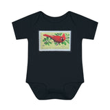 Cardinal Stamp Baby Onesie