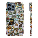 Mushroom Stamps Tough Phone Case