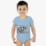 Electricity Stamp Baby Onesie