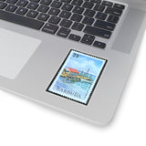 Boat Hut Stamp Sticker