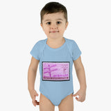 Telegraph Stamp Baby Onesie