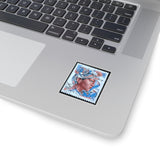 Artistic Face Stamp Sticker