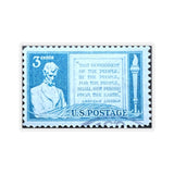 Abraham Lincoln Stamp Sticker