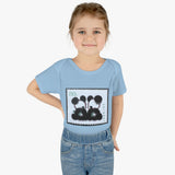 Panda Bear Asia Stamp Baby Onesie