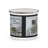Car 1905 Stamp Enamel Mug