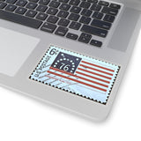 Bennington Flag Stamp Sticker