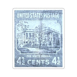 White House Stamp Sticker