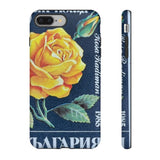 Yellow Rose Flower Tough Phone Case