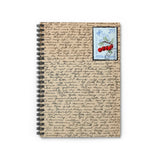 Cherry Stamp Spiral Notebook