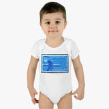 Air Force Stamp Baby Onesie