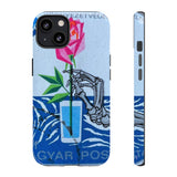 Skeleton Rose Tough Phone Case
