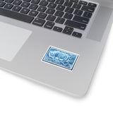 Blue Rhino Stamp Sticker