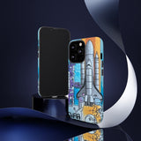 Space Rocket Tough Phone Case