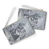 Artist Stamp Clutch Bag