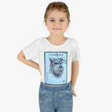 Schnauzer Dog Stamp Baby Onesie