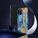 Space Rocket Tough Phone Case