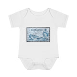 Gibraltar Stamp Baby Onesie