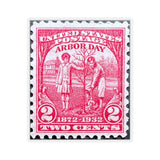 Arbor Day Stamp Sticker