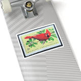 Cardinal Stamp Sticker