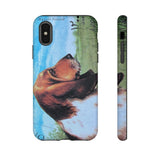 Basset Hound Dog Tough Phone Case