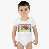 Cardinal Stamp Baby Onesie