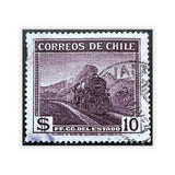 Train Stamp Sticker