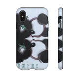 Panda Bear Asia Stamp - Tough Phone Case