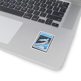 Space Shuttle Stamp Sticker