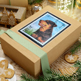 Rottweiler Dog Stamp Sticker