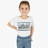 Dinosaur Stamp Baby Onesie