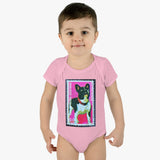 French Bull Dog Baby Onesie