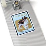 Saint Bernard Dog Stamp Sticker