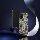 Mushroom Stamps Tough Phone Case