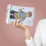 Little Drummer Kid Clutch Bag