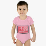 Alexander Hamilton Stamp Baby Onesie