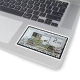 Vintage Car Stamp Sticker