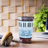 Piano Keys Stamp Acrylic Cup