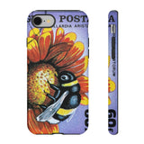 Bee on Flower Tough Phone Case